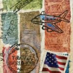 atc artist trading cards aceo travel, enjoy