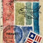 atc artist trading cards aceo travel, enjoy