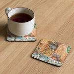Santa Fe Mexico door coaster / ARTIST: Yolanda Barreto / YB Boricua Art LLC