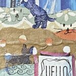 hello or goodbye / ATC / ACEO / angel artist trading cards