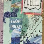 Hello or Goodbye / ATC / ACEO / angel artist trading cards