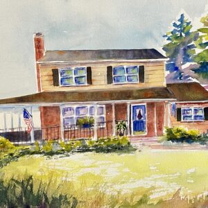 watercolor 140lb 10"x14" in 12"x16"dubble mat