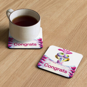 Funny bird coaster