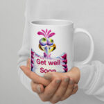 Funny bird sign mug