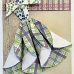 The dress handmade card