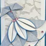 The dress handmade card