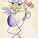 Bird ATC artist trading cards / ACEO Artist Cards Edition Originals / ARTIST: Yolanda Barreto / YB Boricua Art LLC / Boricua Art