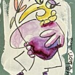 Bird ATC artist trading cards / ACEO Artist Cards Edition Originals / ARTIST: Yolanda Barreto / YB Boricua Art LLC / Boricua Art