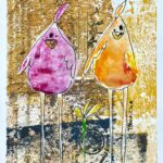 Bird handmade card 5x7